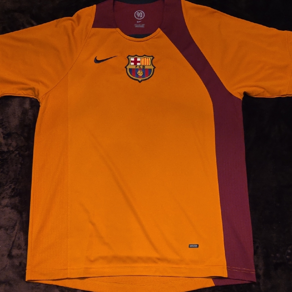 Barcelona Nike Soccer Jersey, Small